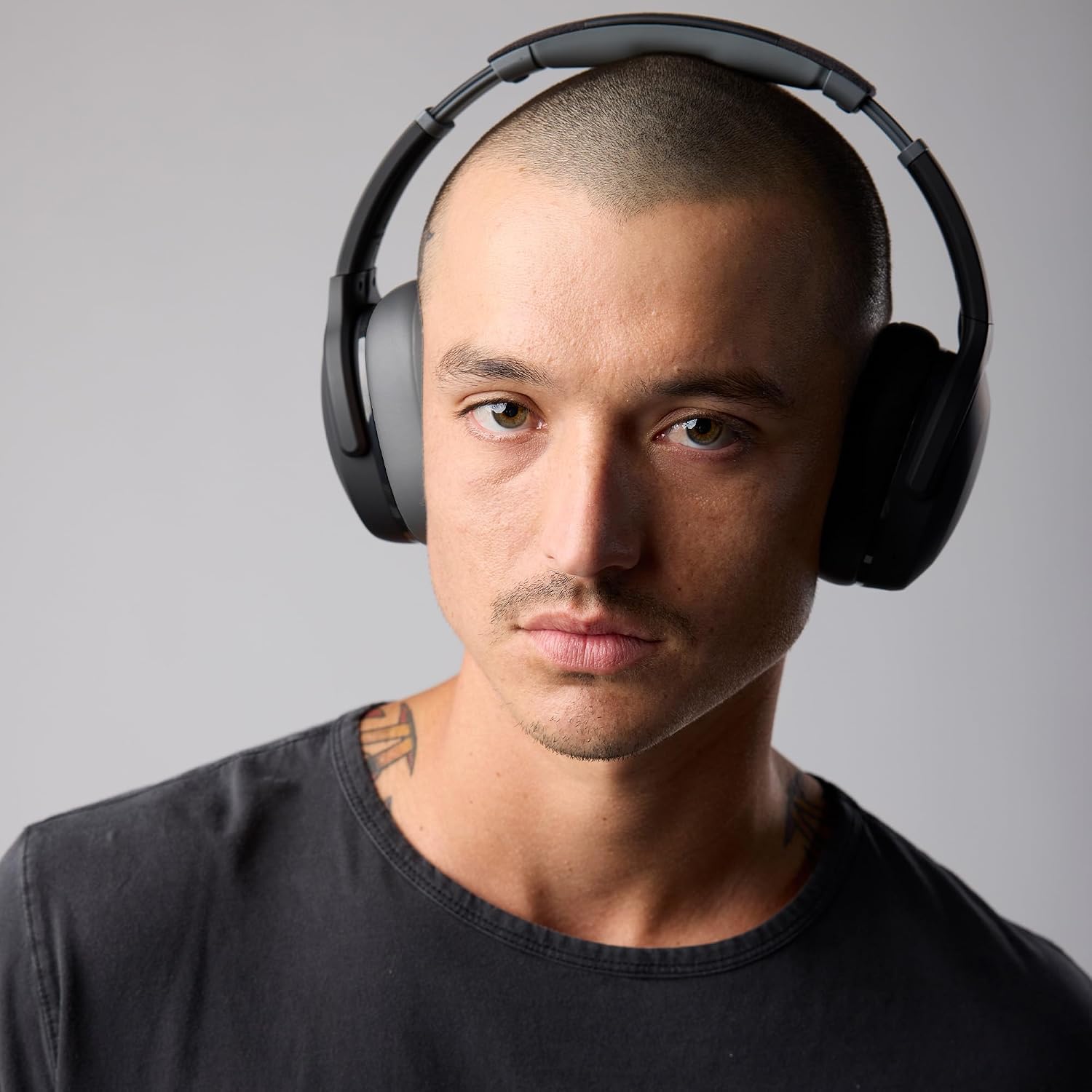 Skullcandy Crusher Evo Wireless Multi-Sensory Bass Headphones - True Black
