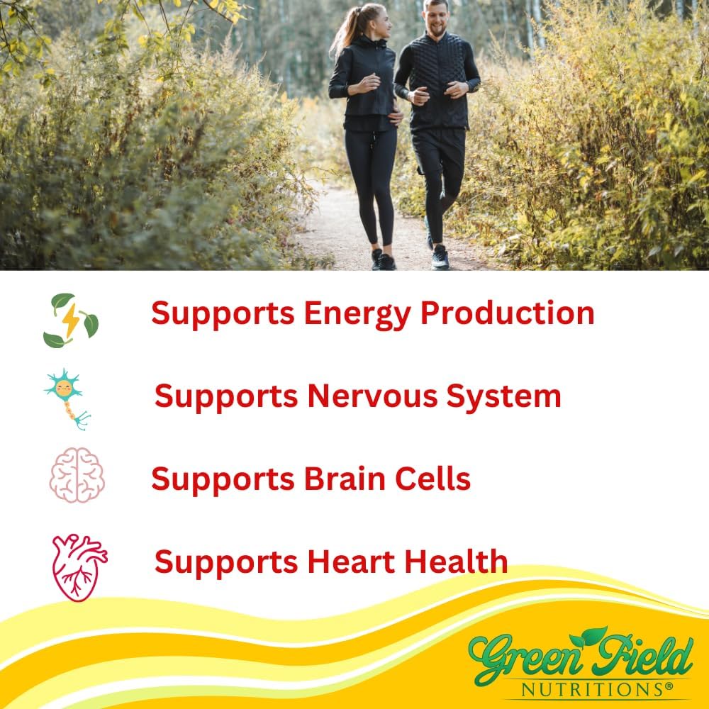 Greenfield Nutritions Halal Vitamin B12 1000mcg - Cherry Flavored Fast Absorption 60 Sublingual B12 Tablets - Natural B12 Halal Vitamins