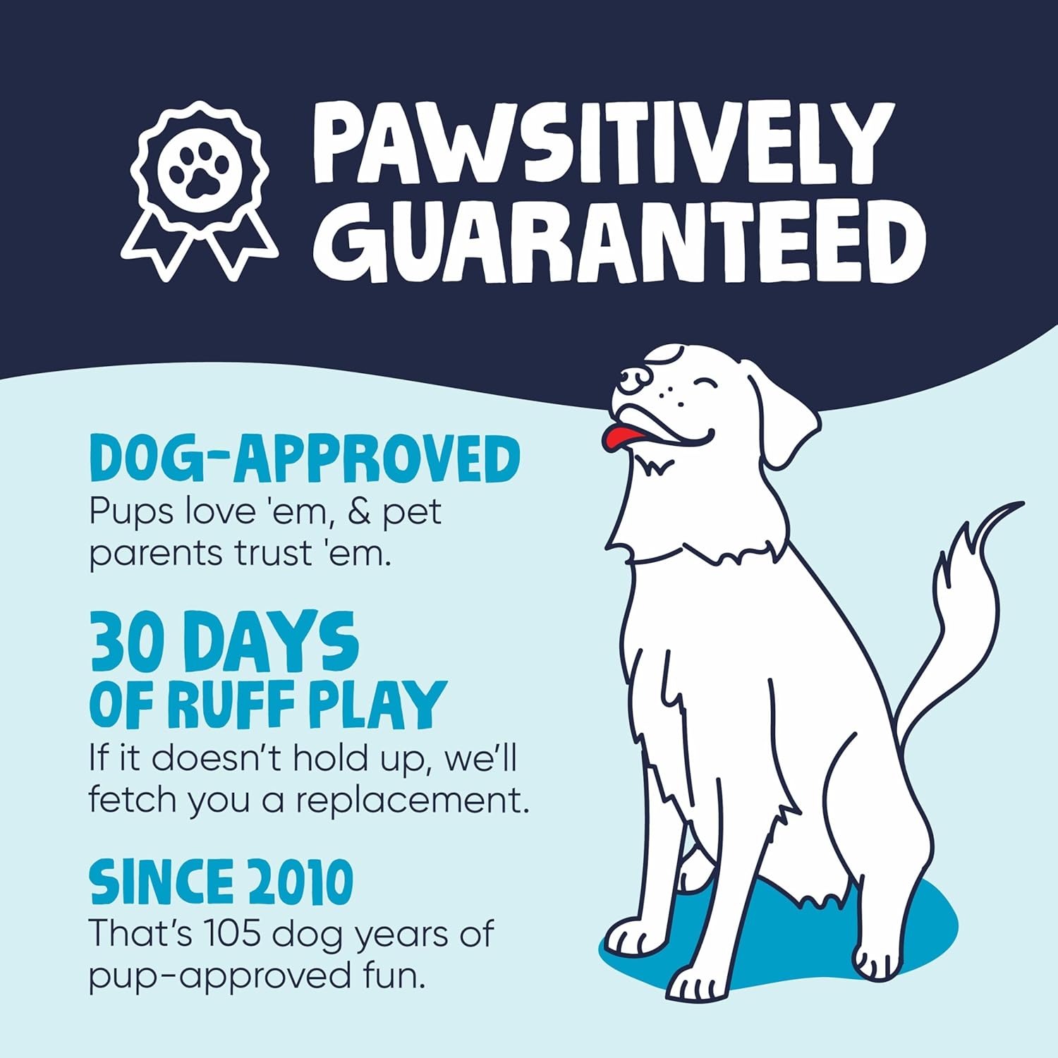 goDog Checkers Just for Me Skinny Cow Squeaky Plush Dog Toy, Chew Guard Technology - White, Mini