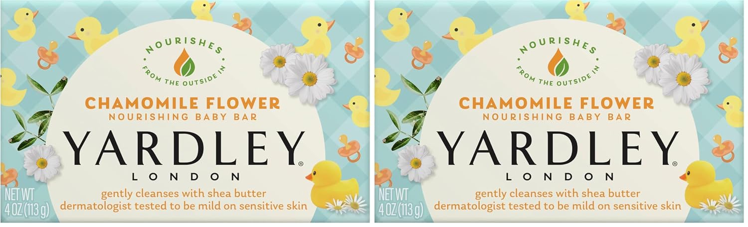 Yardley Oatmeal and Almond Bar Soap, Oatmeal & Almond, 4 Ounce