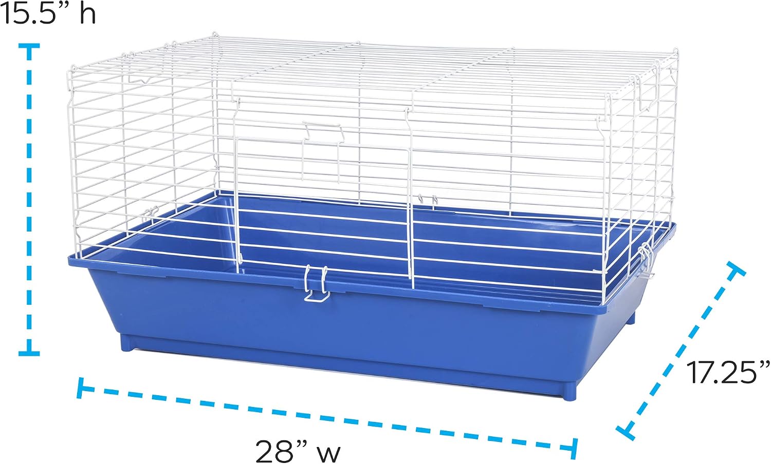 Ware Manufacturing Home Sweet Home Pet Cage for Small Animals - 40 Inches - Colors may vary