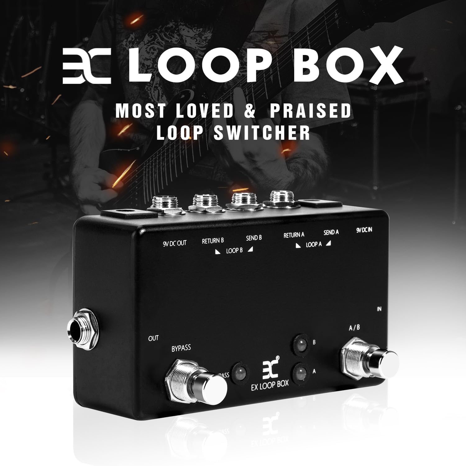 EX 7 Band EQ Equalizer Mini Guitar Pedal