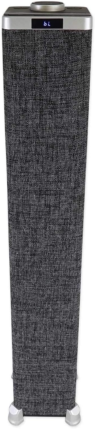 Rockville ONE-Tower Black Bluetooth Tower Speaker with HDMI/Optical/RCA