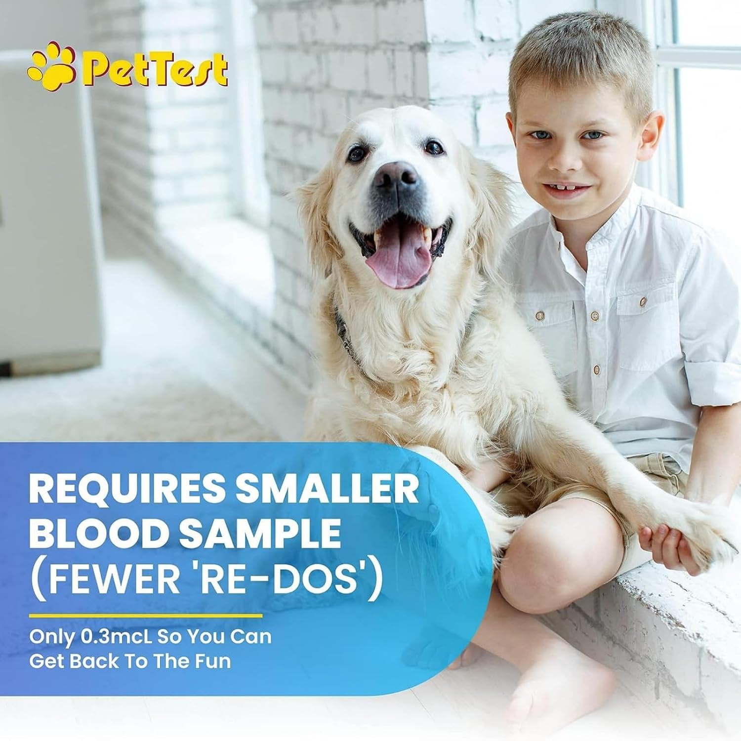PetTest Genteel Glucose Monitor Kit for Dogs and Cats, Pain-Free Testing