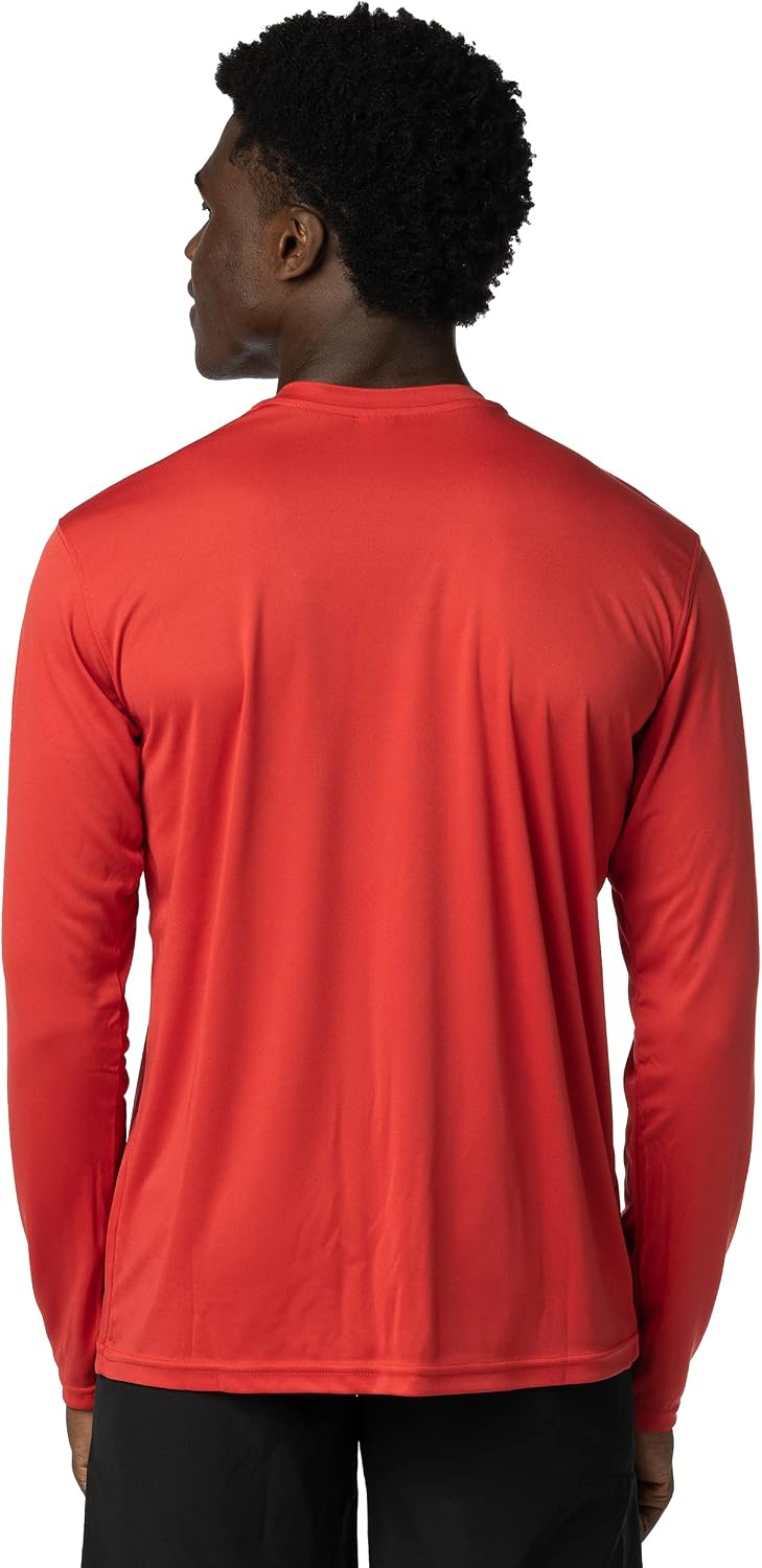 Vapor Apparel Men's Outdoor UPF 50+ Long Sleeve T-Shirt, UV Sun Protection for Fishing, Running, Hiking, Swimming