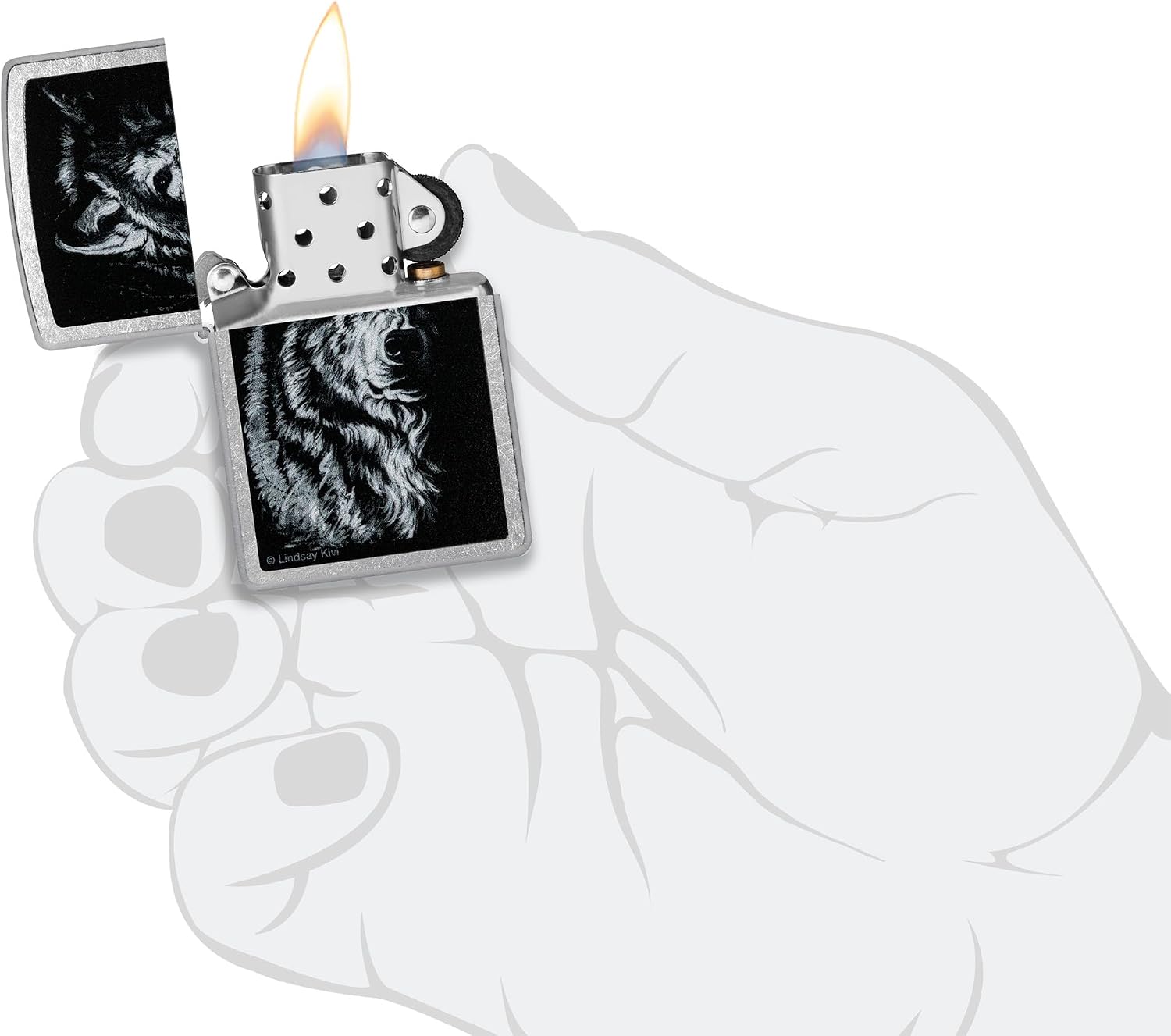 Zippo Wolf Lighters