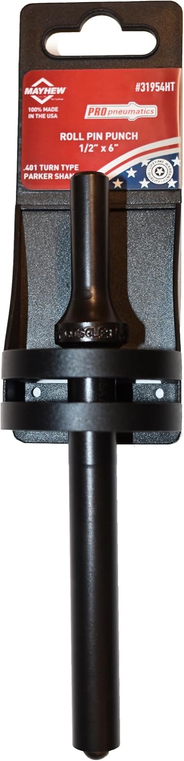 Mayhew Tools 32020 Pneumatic Roll Pin Punch, 5-Piece Set