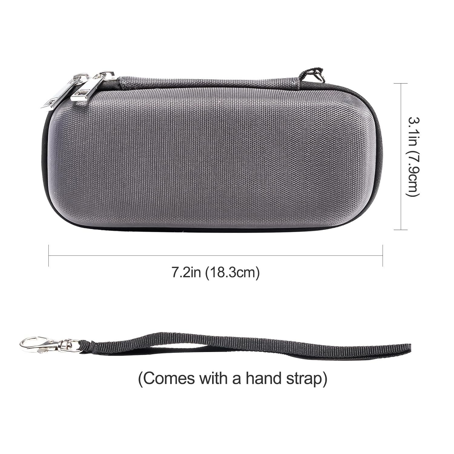 ProCase Hard Travel Case for Electric Trimmer & Shaver -Black | Fits QP2520 QP2530 QP2620 QP2630, Portable Organizer Carrying Bag
