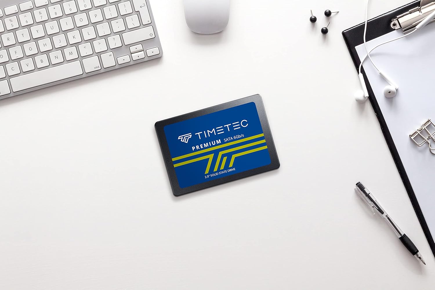 Timetec 512GB SSD 3D NAND SATA III 6Gb/s 2.5 Inch 7mm (0.28") Read Speed Up to 550 MB/s SLC Cache Performance Boost Internal Solid State Drive for