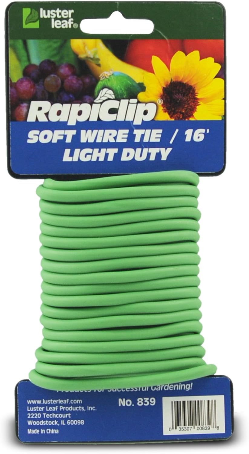 Luster Leaf Rapiclip Light Duty Soft Wire Tie 839