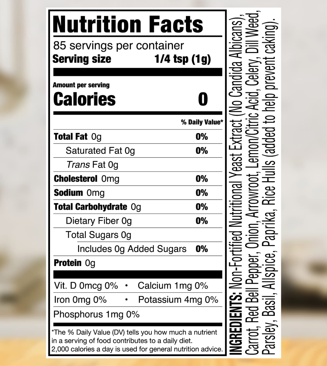 Bensons - 3-Pack Table Tasty No Potassium Chloride Salt Substitute - No Bitter After Taste - Good Flavor - No Sodium Salt Alternative (3 oz) (Pack