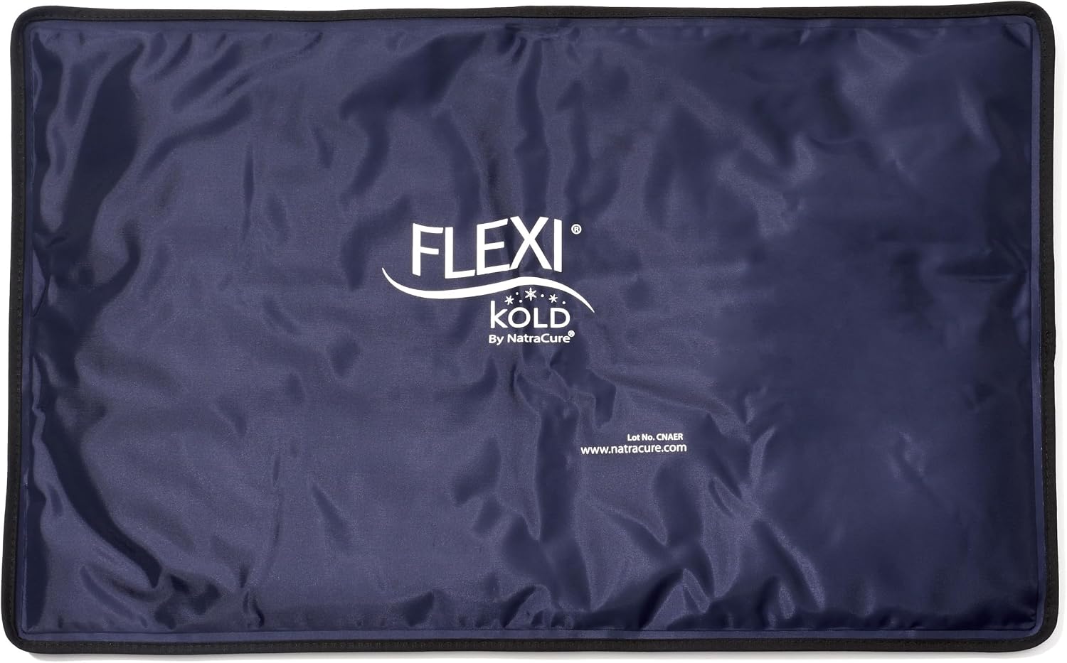 FlexiKold Gel Ice Packs (Standard Large: 10.5" x 14.5") for Injuries Reusable, Back Pain Relief, Knee Wrap, After Surgery, Ice Pack for Knee, Shoulder - 6300-COLD by NatraCure