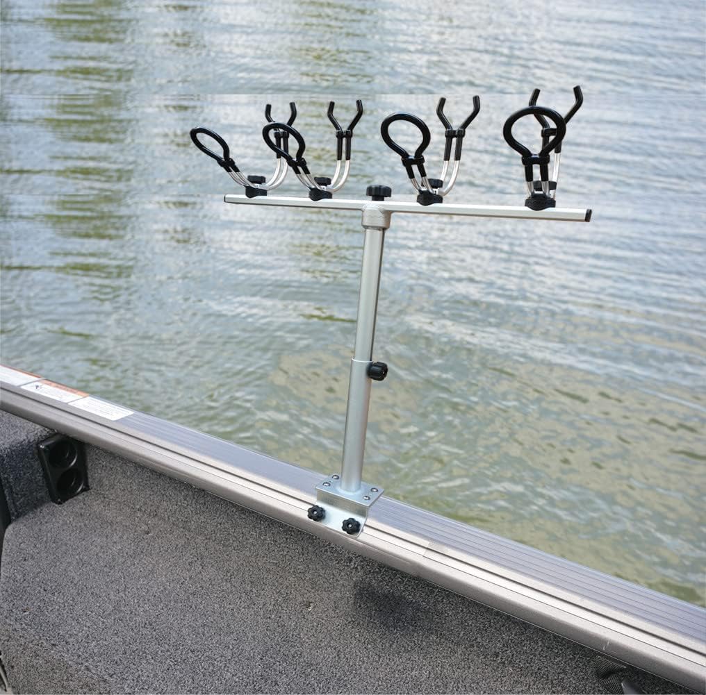 Brocraft Crappie Rod Holder System with Lund Sport Track Mount