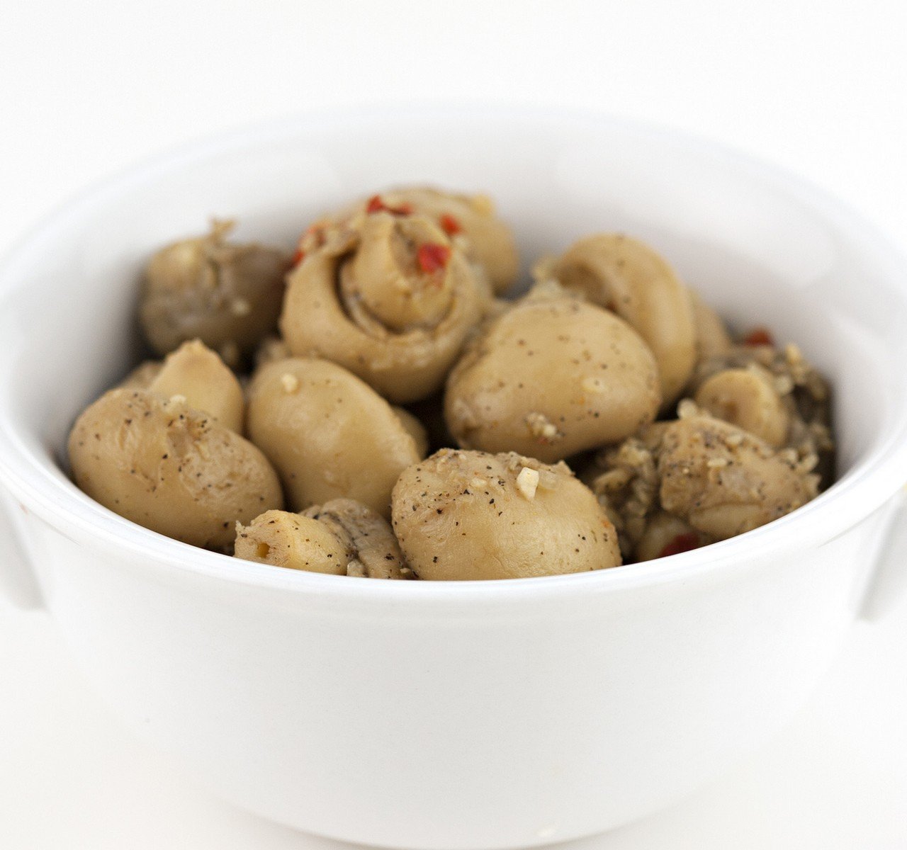 Jake & Amos Marinated Mushrooms, 32 Oz. Jar