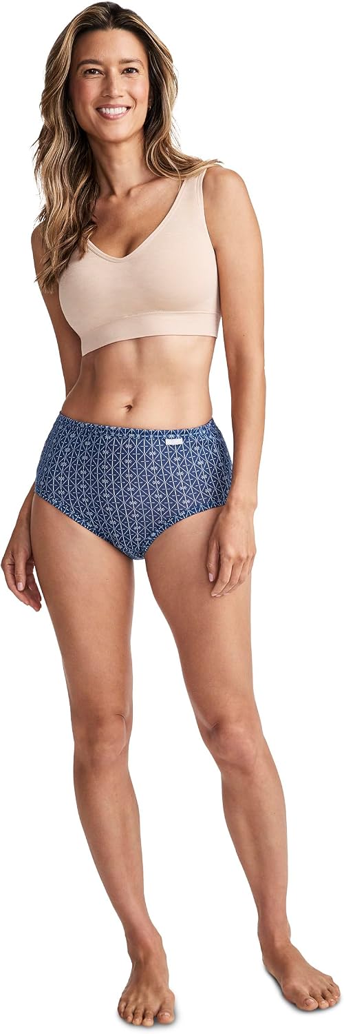 Jockey Women's Underwear 100% Cotton Elance Brief - 3 Pack