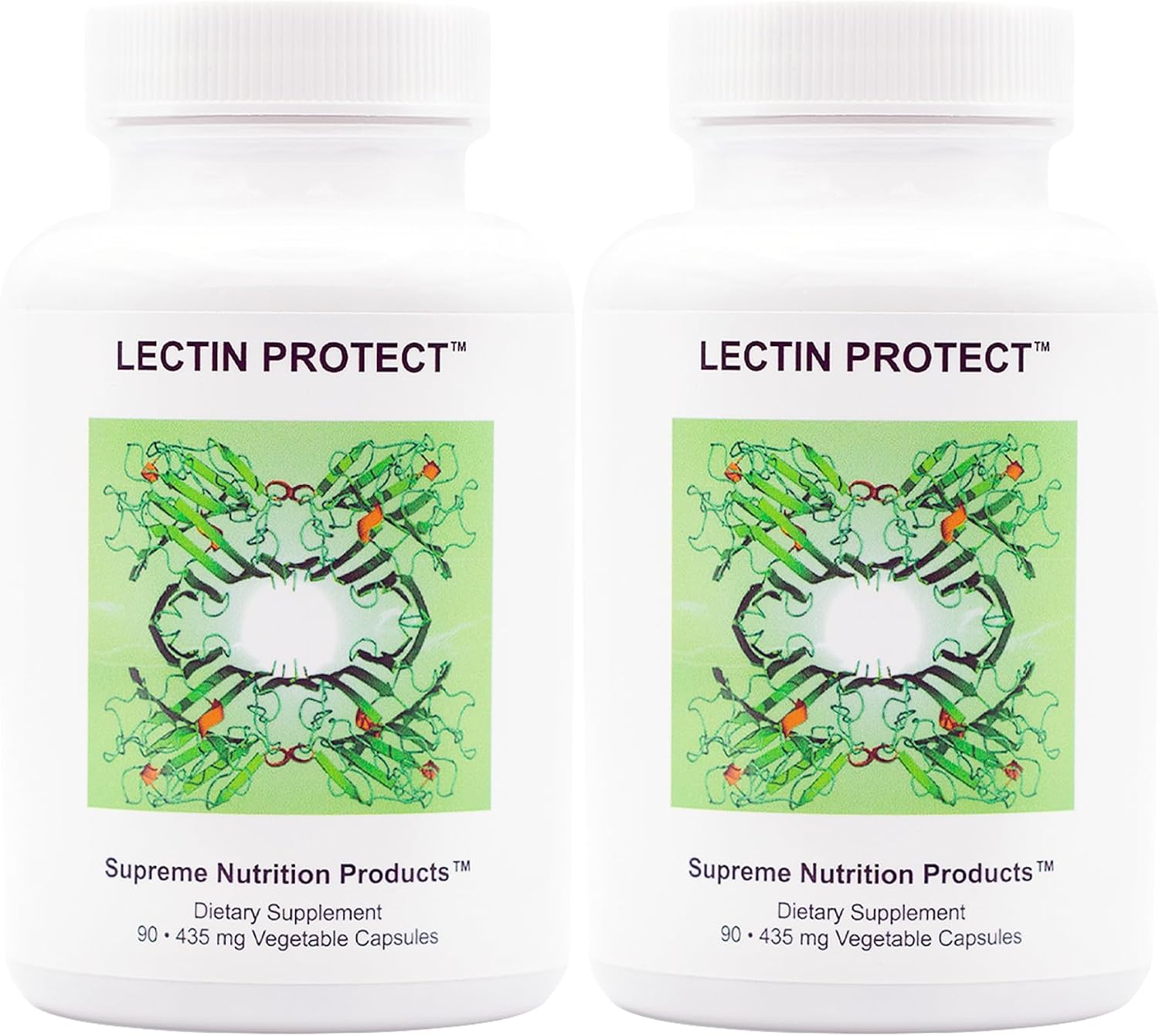 Supreme Nutrition Lectin Protect, 90 Pure Herbal Combination Vegetarian Capsules