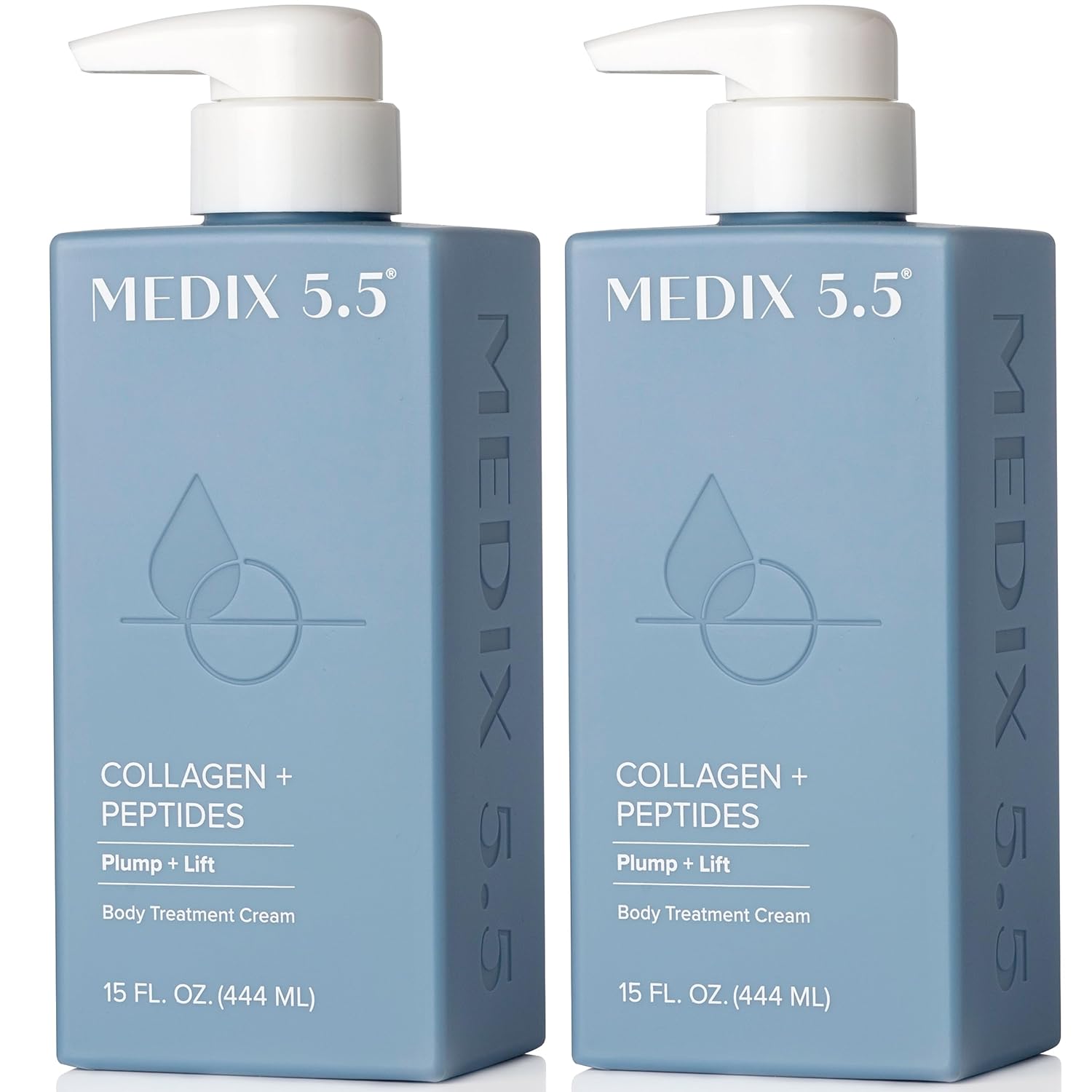 MEDIX 5.5 Collagen Cream Skin Care Face Lotion & Body Lotion For Dry Skin | Anti Aging Collagen Peptides Firming Cream Body Moisturizers Lifts, Firms, & Tightens For Younger Looking Skin, 15 Fl Oz