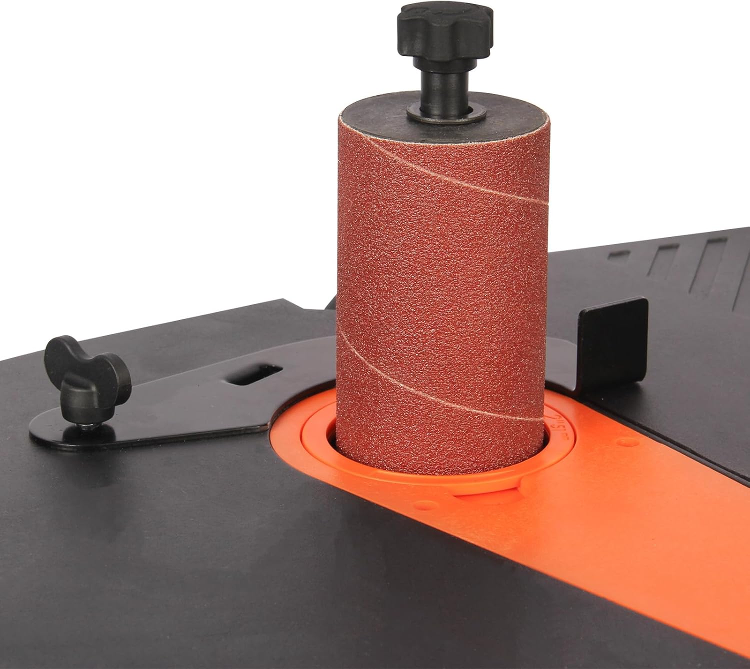 4 x 24 Belt & Oscillating Spindle Sander, KAKA INDUSTRIAL WS-100D | 5 sanding sleeves included
