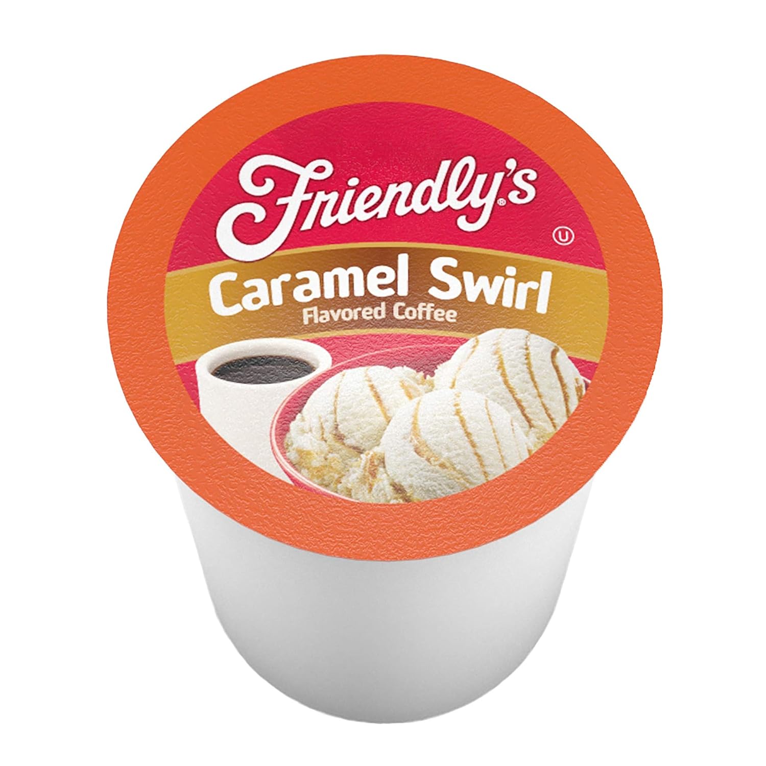 Friendly's Chocolate Mint Ice Cream Flavored Coffee Pods for Keurig K Cup Brewers, Mint Chocolate Chip, 40 Count (Pack of 1)