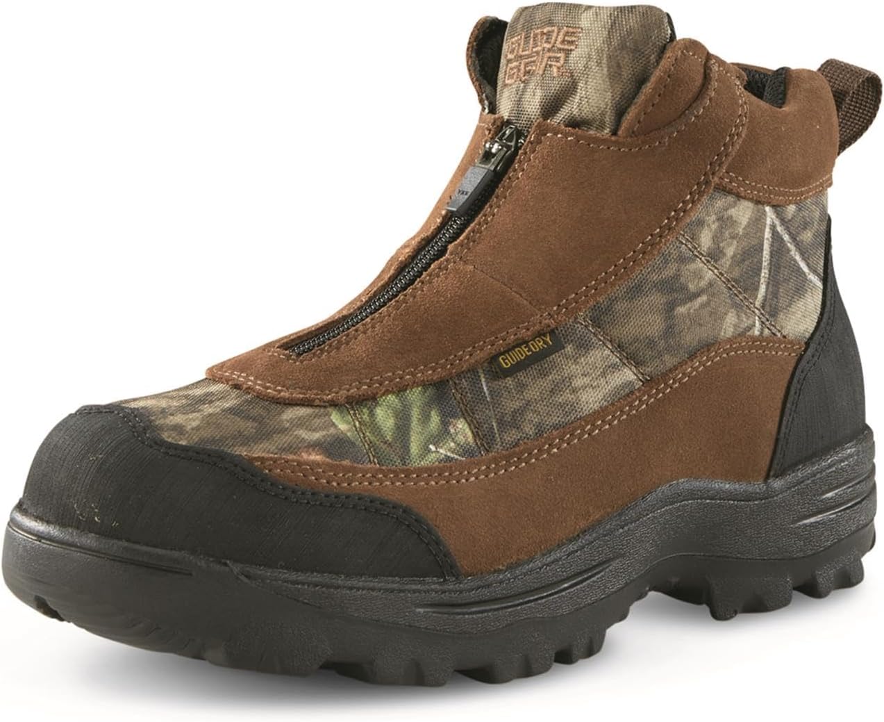 Guide Gear Men's Silvercliff II Mid Zip Hiking Boots Waterproof Outdoor Shoes