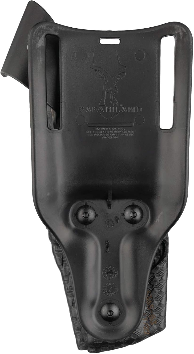 Safariland 6365 ALS Low-Ride, Level 3 Retention Duty Holster w/SLS, Springfield XD .45 (5"), Low-Ride, STX Tactical Black, Right Hand