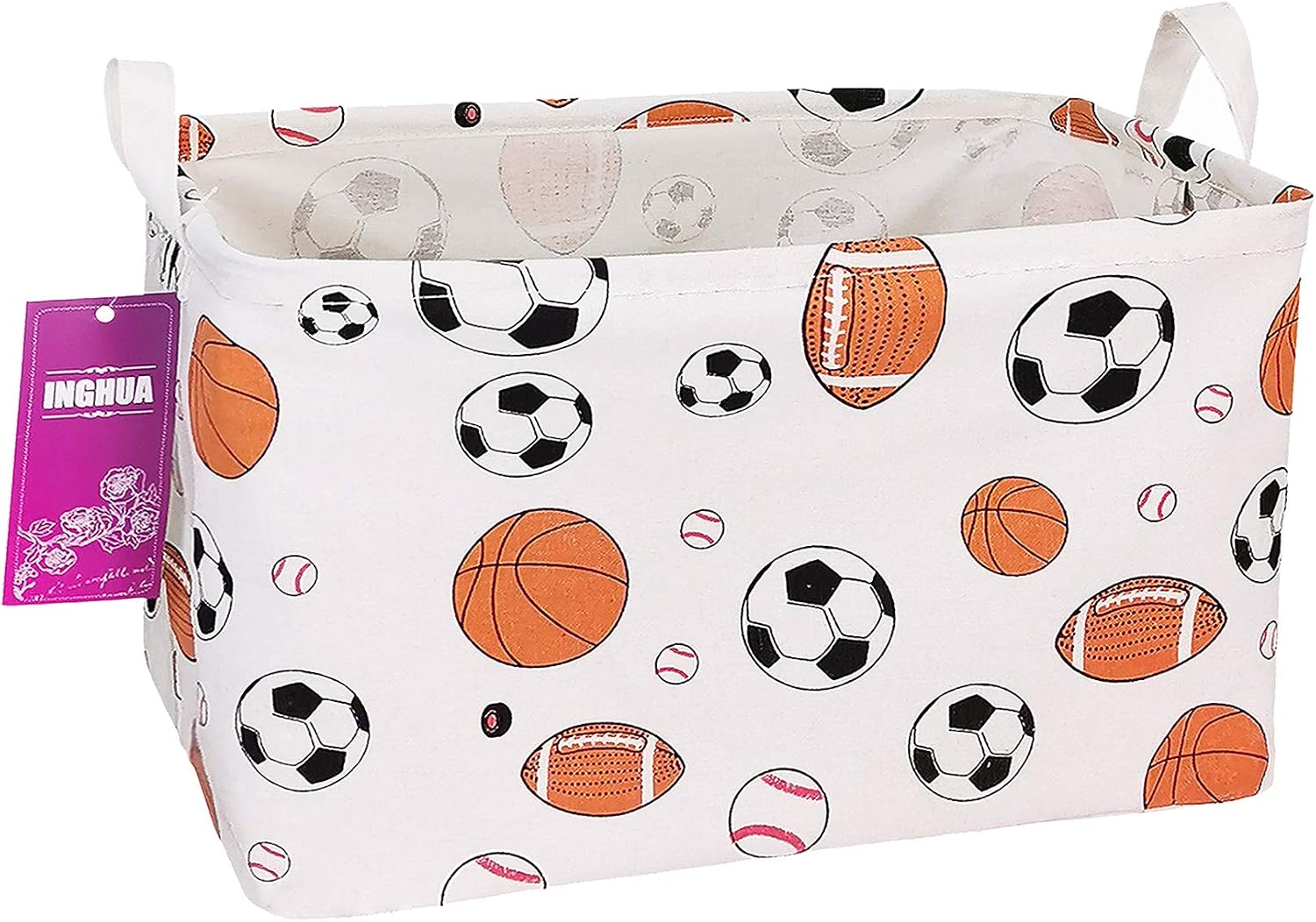 Rectangular Storage Basket Gift Bag Rec Spaceships