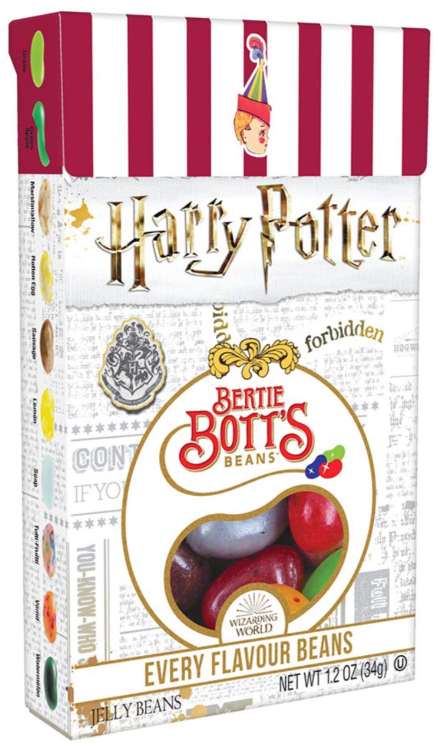 Jelly Belly Jelly Beans, 20 Flavors, .35-oz Trial Size Packs, 80 Count