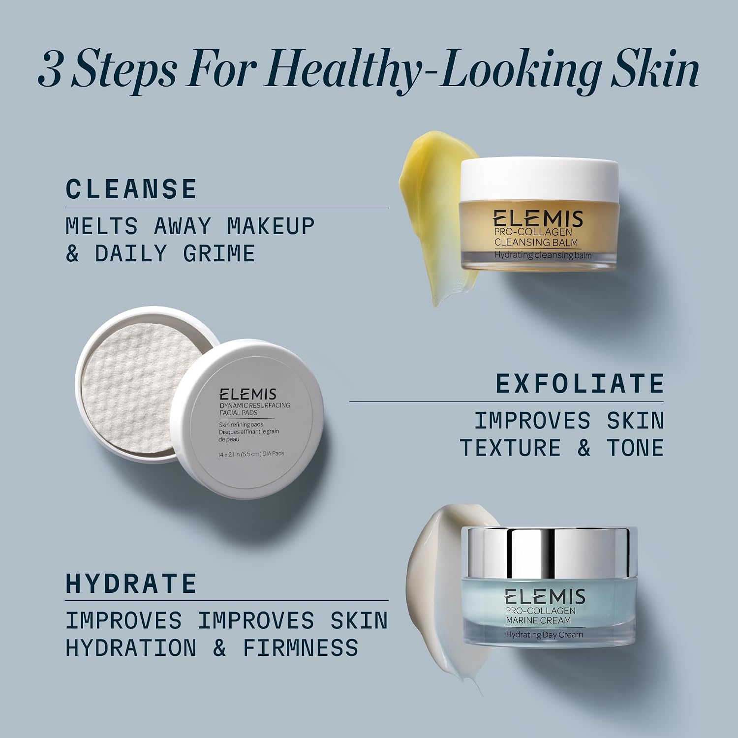 ELEMIS Pro-Collagen Marine Cream, Lightweight Anti-Wrinkle Daily Facial Moisturizer