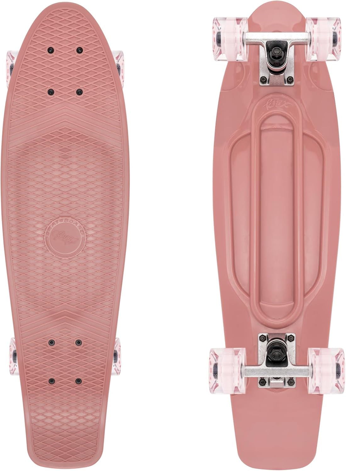 KMX Classic Retro Mini Cruiser Skateboard for Kids, Teens, Adults