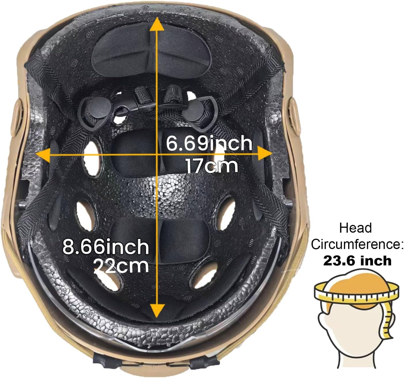 PJ Type Tactical Multifunctional Fast Helmet with Visor Goggles Version