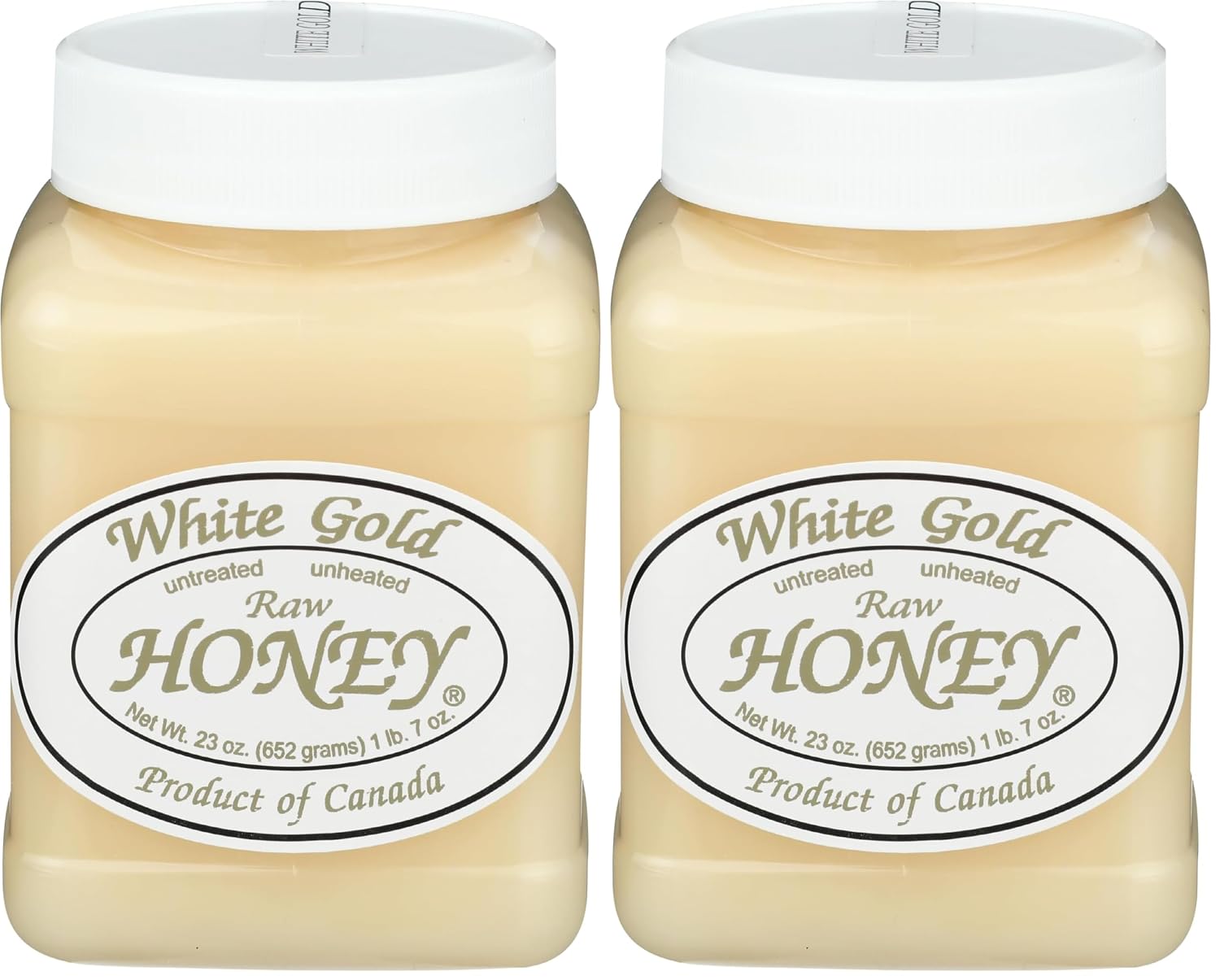White Gold Raw Honey, 23 Ounce