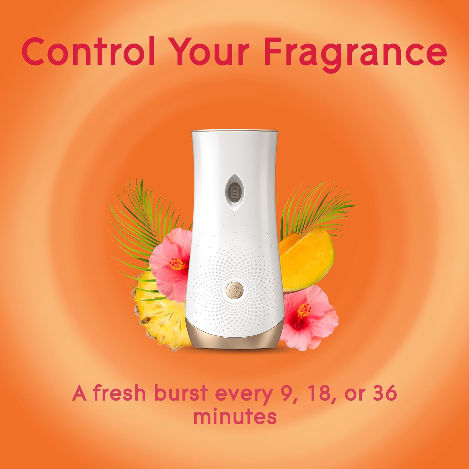 Glade Automatic Spray Refill, Air Freshener for Home and Bathroom, Cashmere Woods, 6.2 Oz