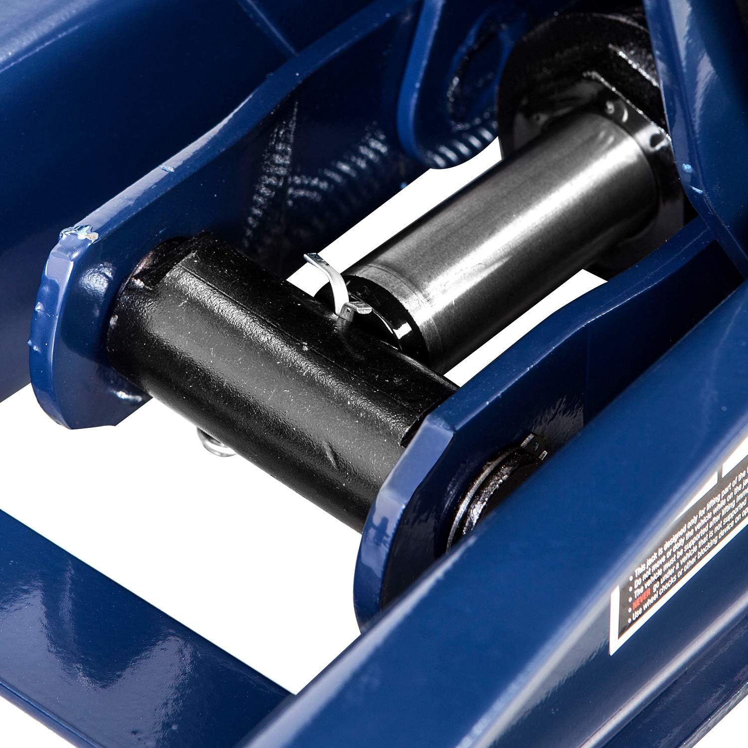 TCE TCET825051 Torin Hydraulic Low Profile Trolley Service/Floor Jack with Single Piston Quick Lift Pump, 2.5 Ton (5,000 lb) Capacity, Blue