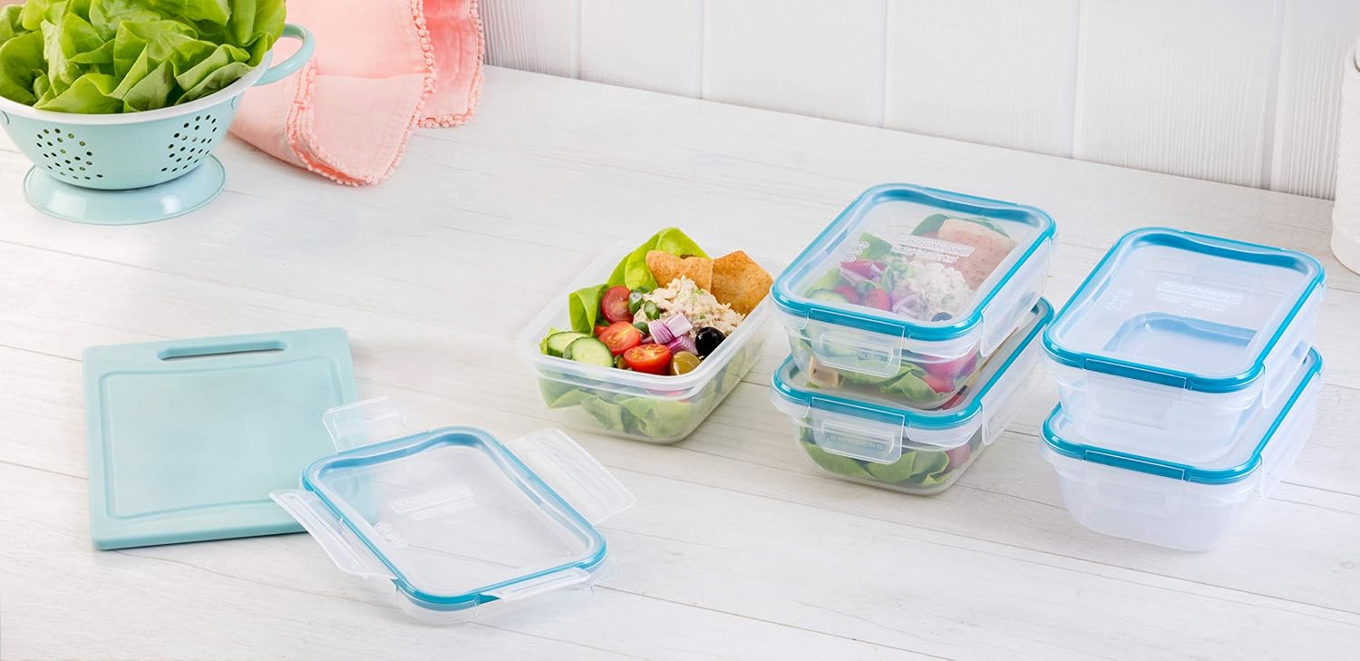 Snapware Plastic Total Solution (5-Pack, 3-Cup) Food Storage Containers Set