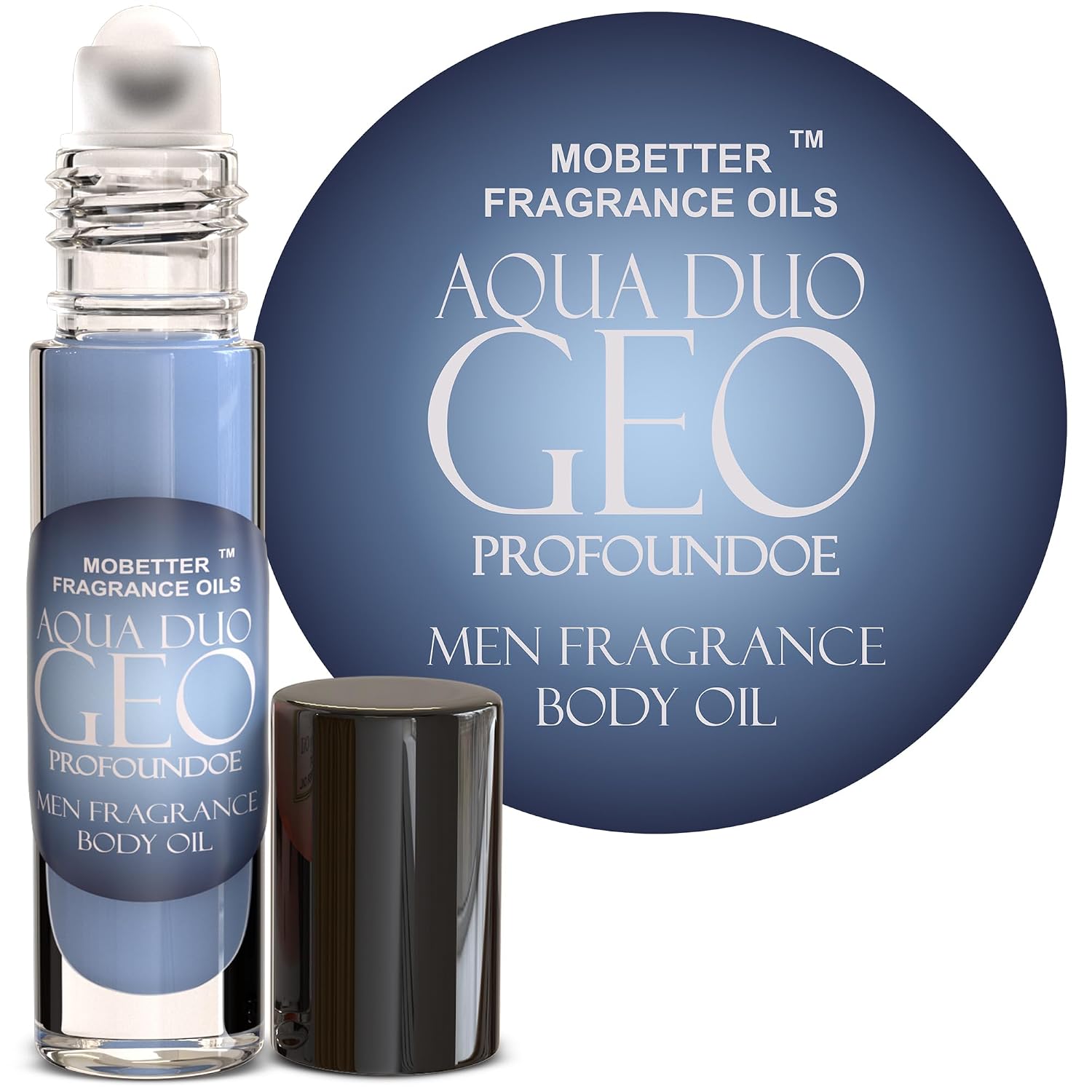 MOBETTER FRAGRANCE OILS Agua Duo Geo Men Fragrance Body Oil