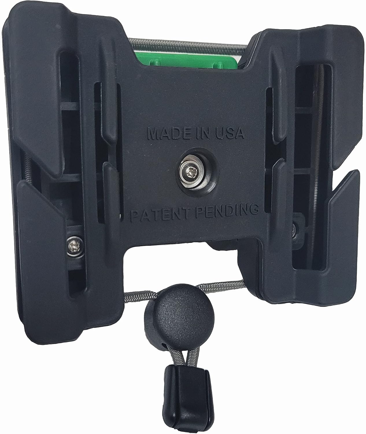 Outdoor Professionals (O’Pros) Belt Clip Rod Holder – Hands-Free - Slide Lock System with 360° Rotation for Fly Fishing and Spinning Rods
