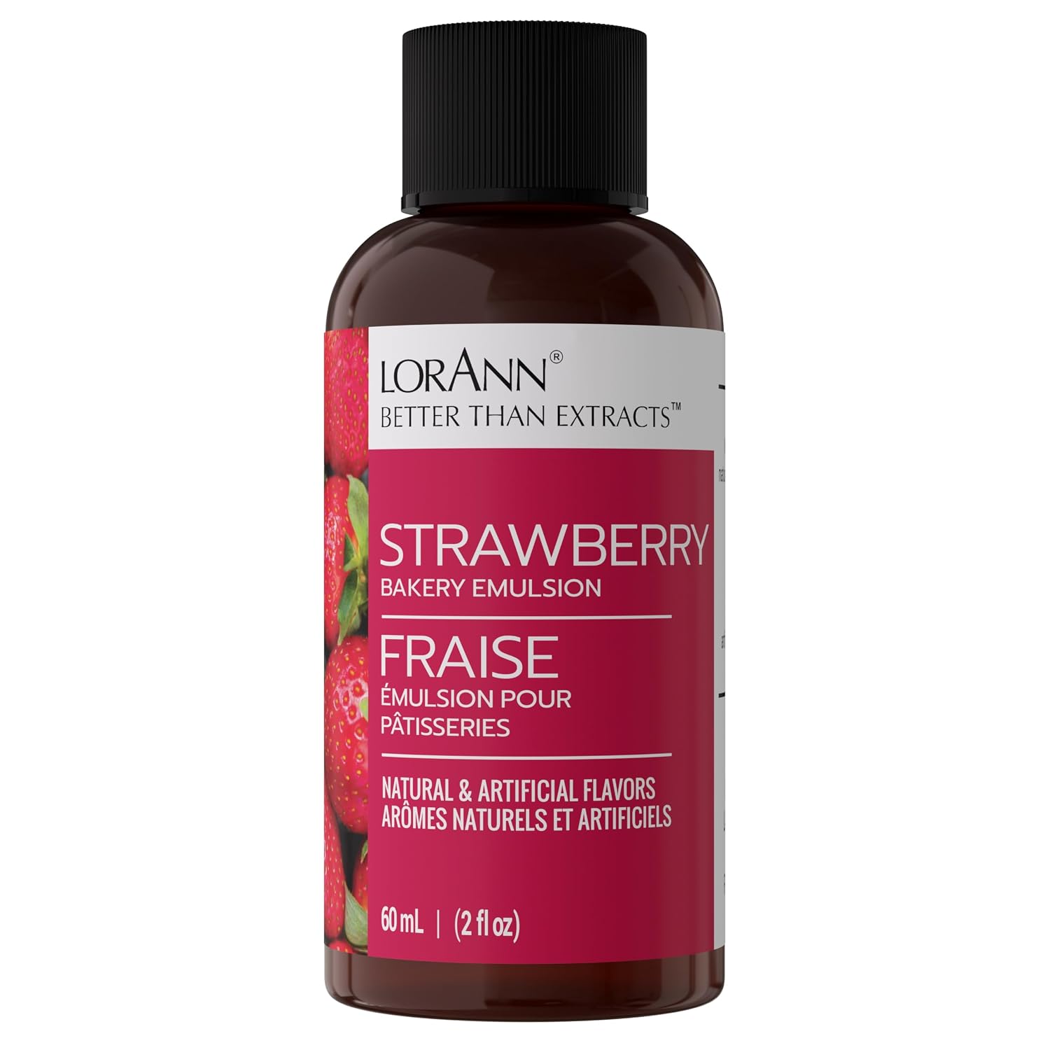 LorAnn Oils Peppermint Bakery Emulsion: True Essence, Ideal for Boosting Fruit Tones in Cakes, Cookies & Desserts, Gluten-Free, Keto-Friendly, Extract Substitute Essential for Your Kitchen, 16 Oz