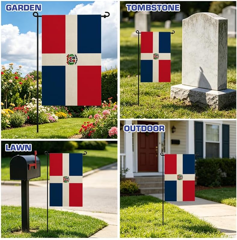 Nicaragua Nicaraguans Garden Flags 12x18 Inch Double Sided Burlap Patriotic Country Yard Flag Banners Outdoor Weather Resistant Farmhouse Porch Lawn Decoration