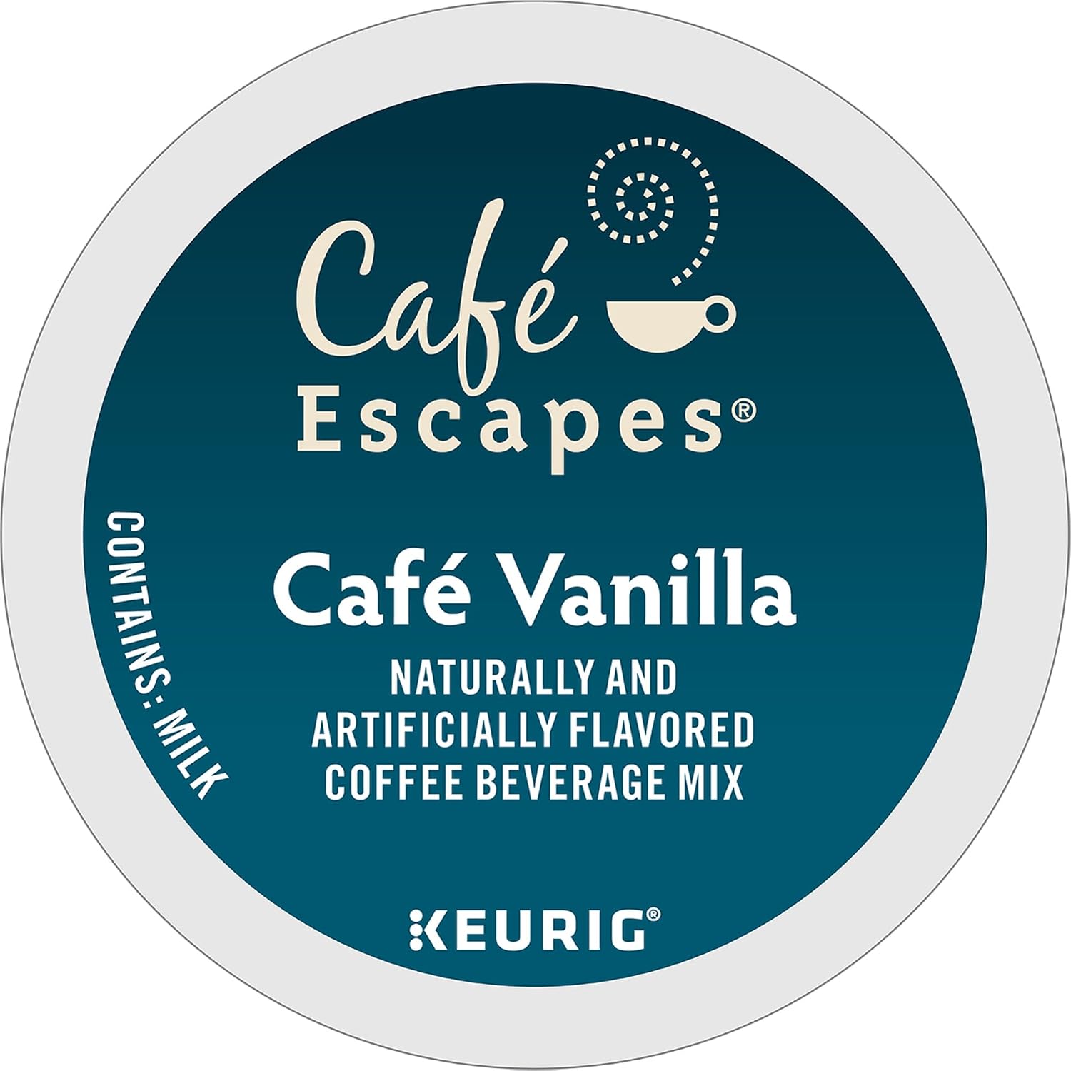 Cafe Escapes Milk Chocolate Hot Cocoa Keurig Single-Serve K-Cup Pods, 96 Count