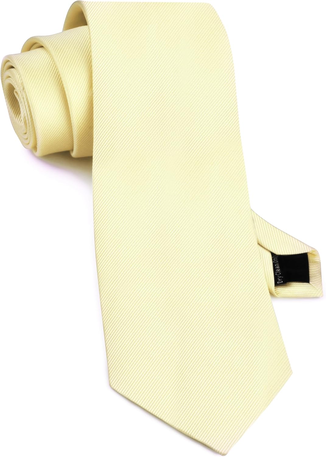 GUSLESON Classic New 3.15"（8cm） Men's Solid Color Necktie Wedding Business Tie + Gift Box