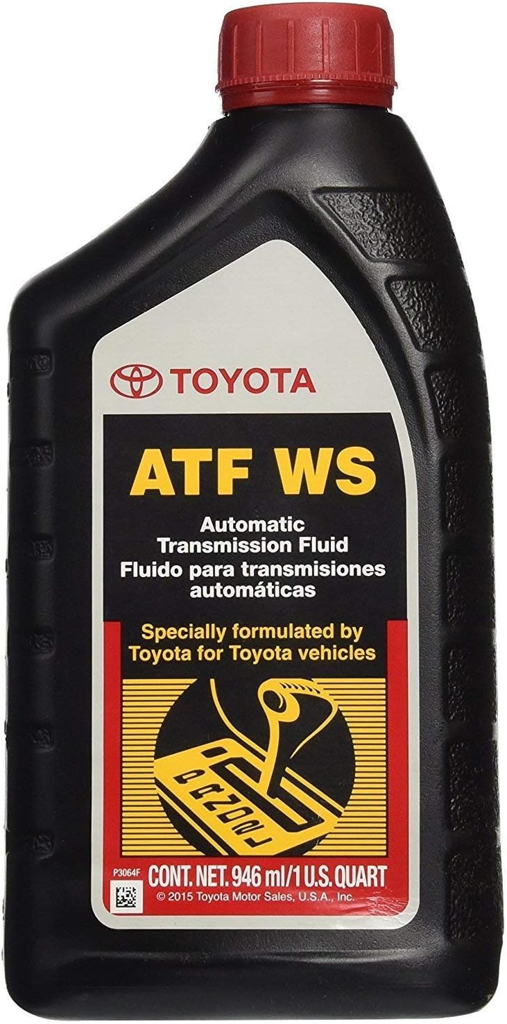 Toyota 00289-ATFWS Automatic Transmission Fluid, 192 Ounces, 6 Pack