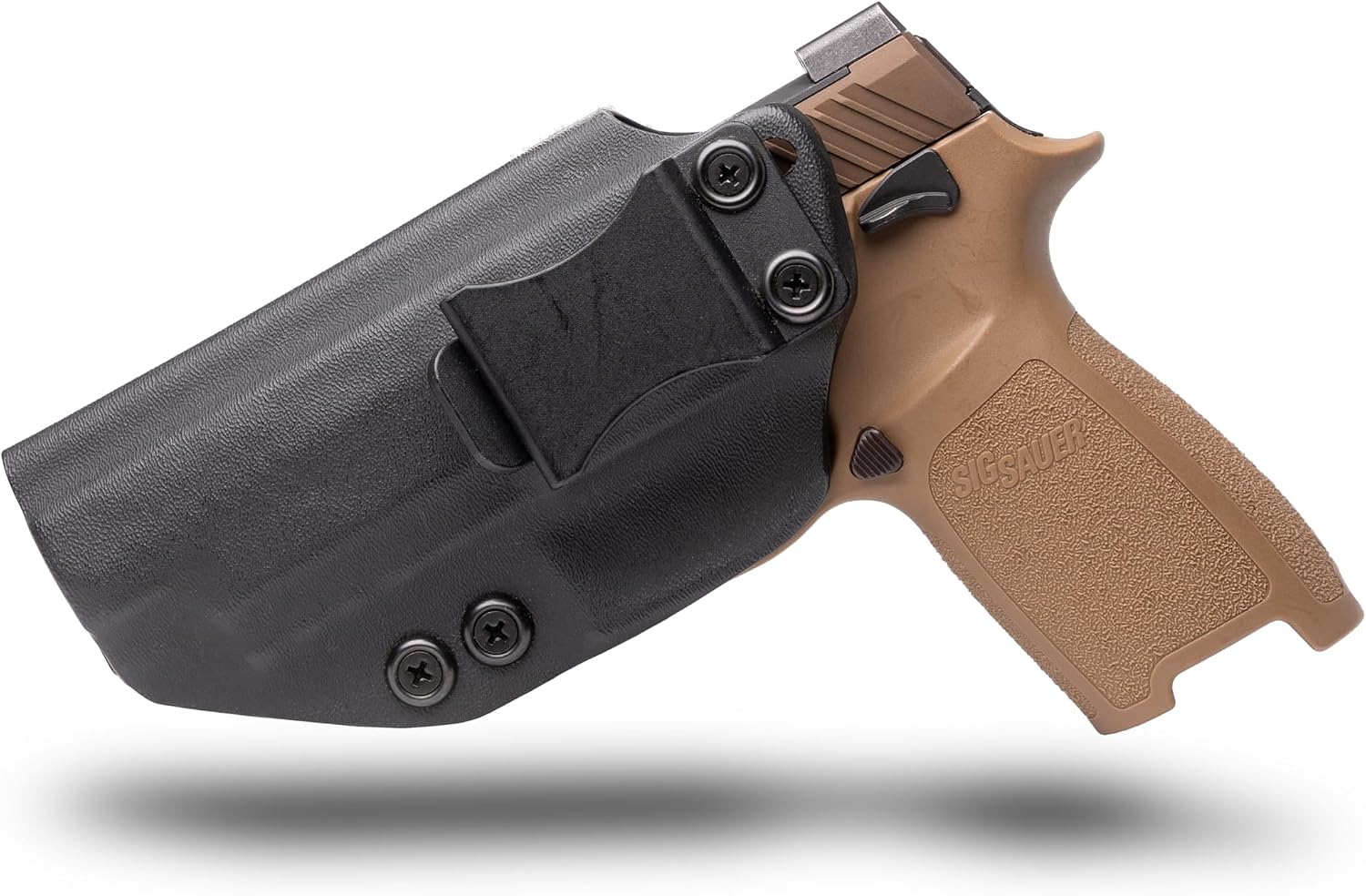 IWB Kydex Holster for Inside Waistband Carry – Adjustable Cant & Retention – Over 200+ Models Available, Glock, Sig Sauer, CZ, FN, Smith & Wesson, Springfield, TTI & More