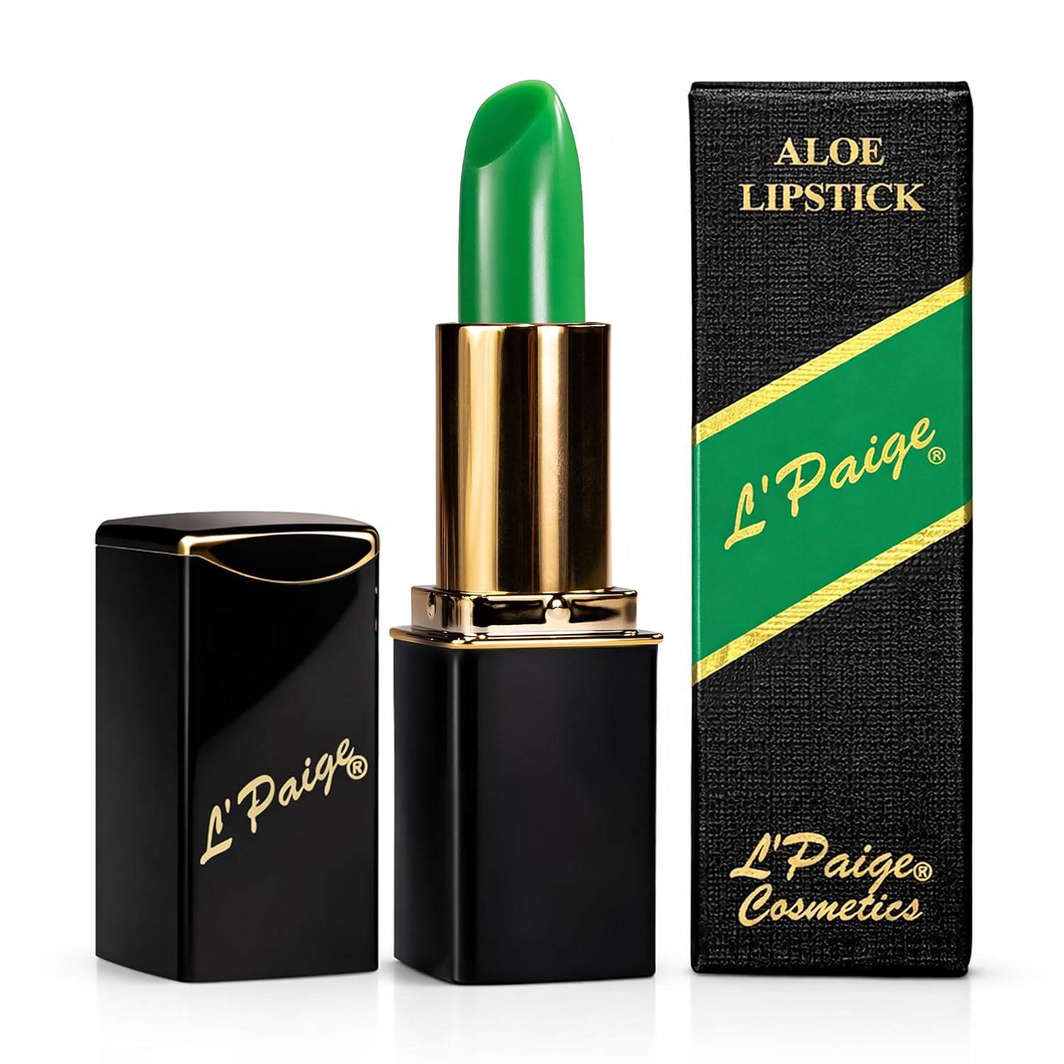 L’Paige Rosy Pearl Lipstick | Sheer Neutral Rose Lip Color | Aloe Vera Moisturizing Formula | Long-Lasting Hydrating Finish | Soft Silvery Pink Shade L56