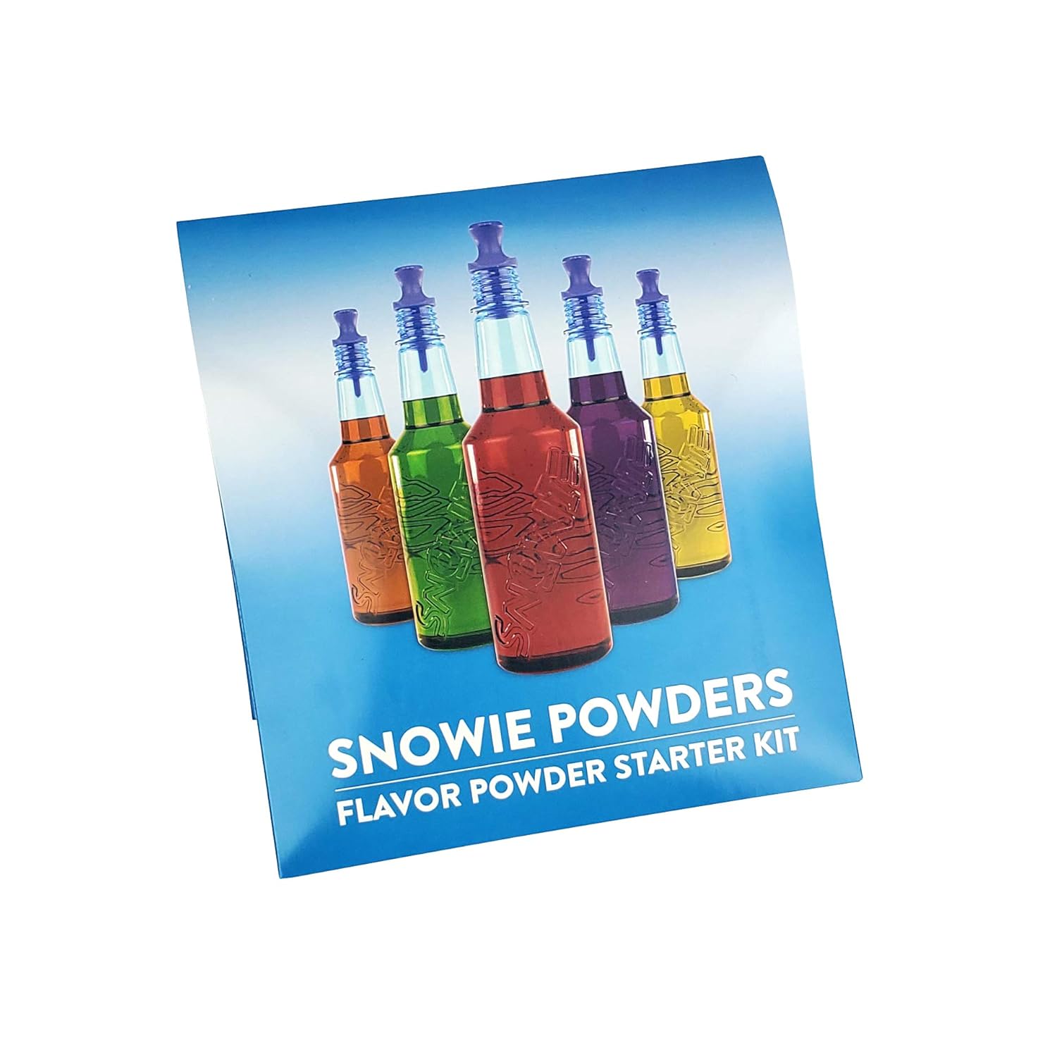 SNOWIE - Original Shaved Ice Flavor Syrup Powders 6 Pint Pack - Summer