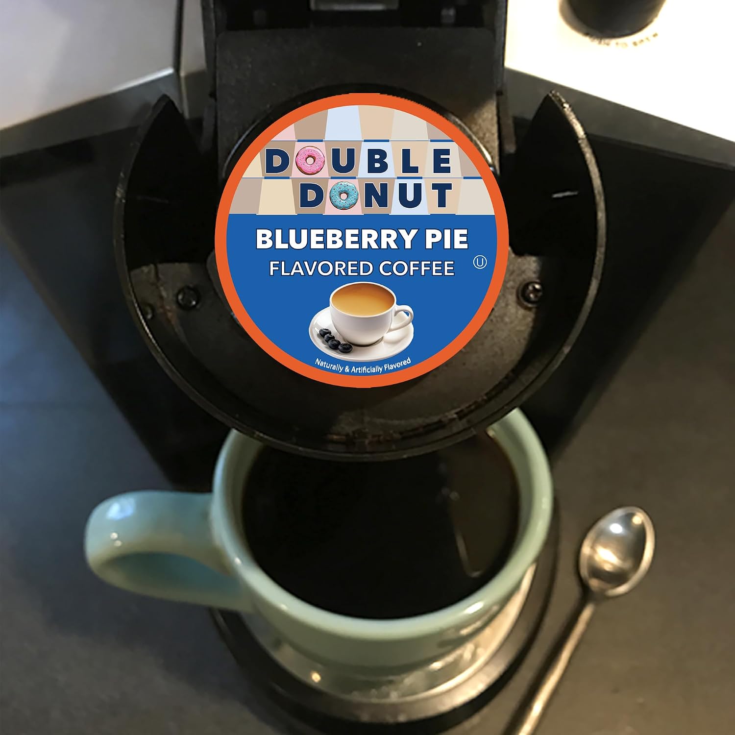Double Donut Coffee Breakfast Blend Coffee Pods, Light Roast Coffee in Recyclable Single-Serve Pods for Keurig K Cups Brewer Machines, 80 Count Bulk Pack, original version