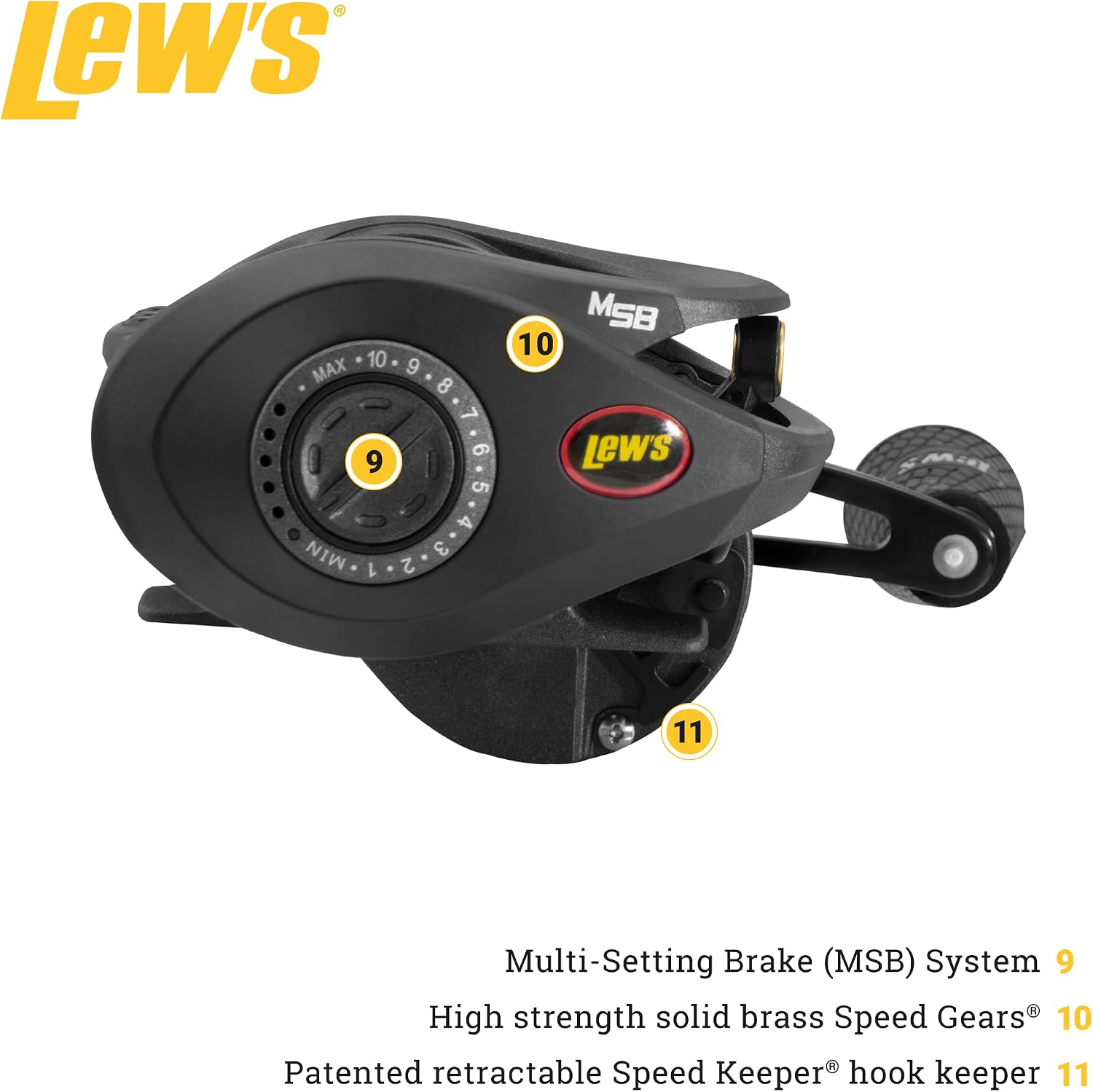 Lew's SuperDuty 300 Speed Spool Baitcast Reel