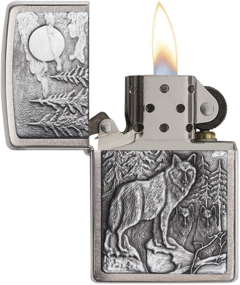 Zippo Wolf Lighters