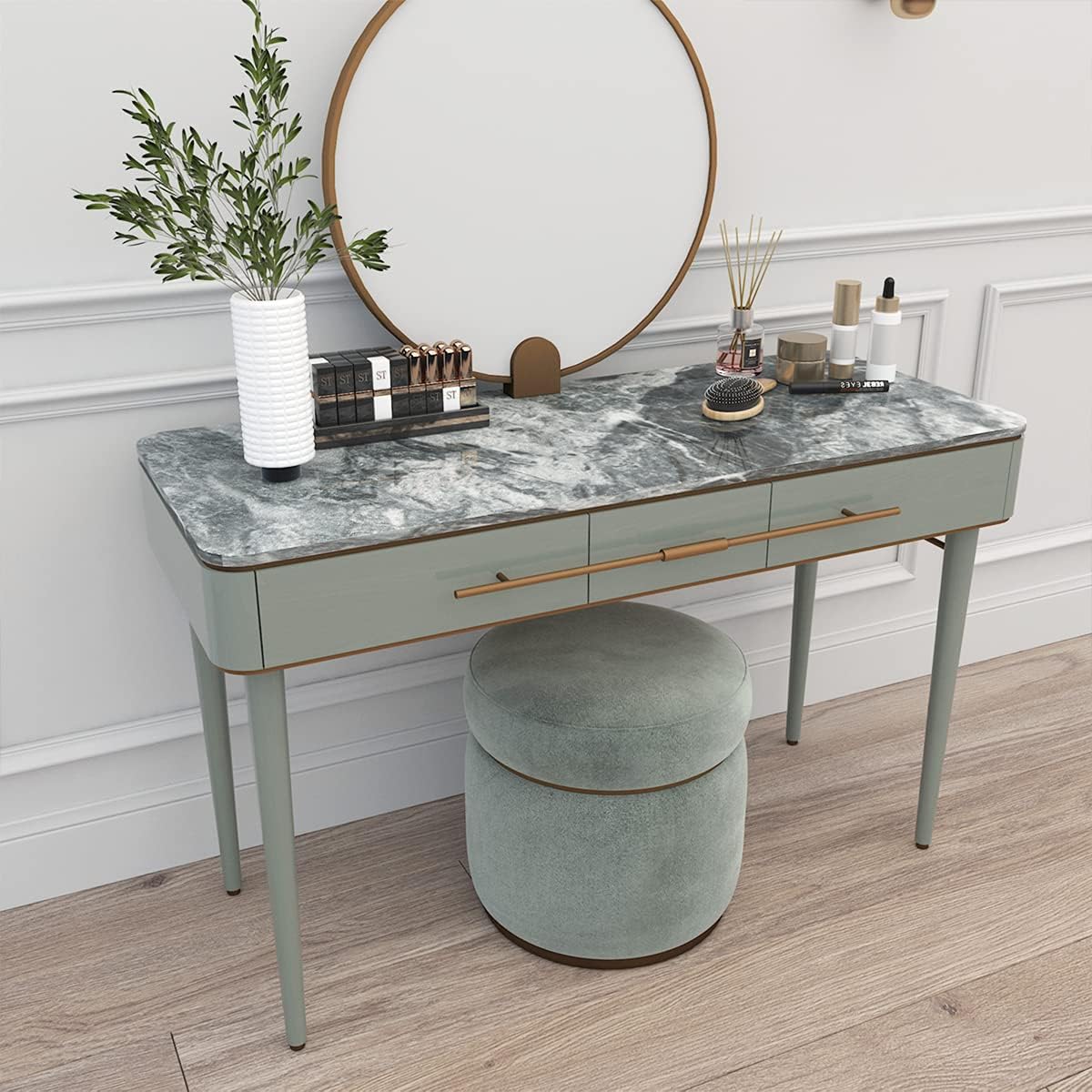 48x197inch Extra Wide Grey Marble Wallpaper Peel Stick Matte Thick Waterproof Adhesive Furniture Sticker Dark Gray Granite Textured Countertop Contact Paper Vinyl Wall Sticker for Bedroom Living Room