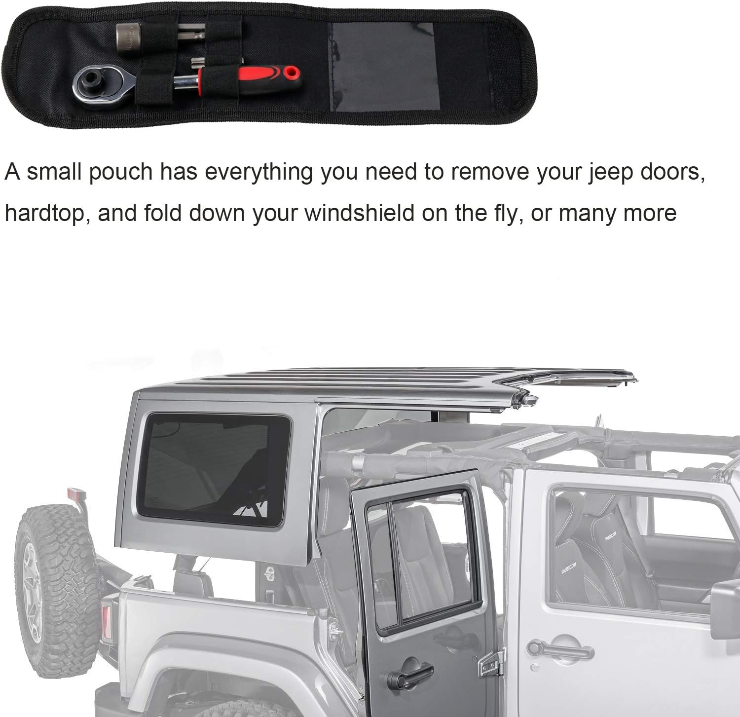 Torx Tool Kit for Jeep Wrangler Hard Top & Door Installation Removal