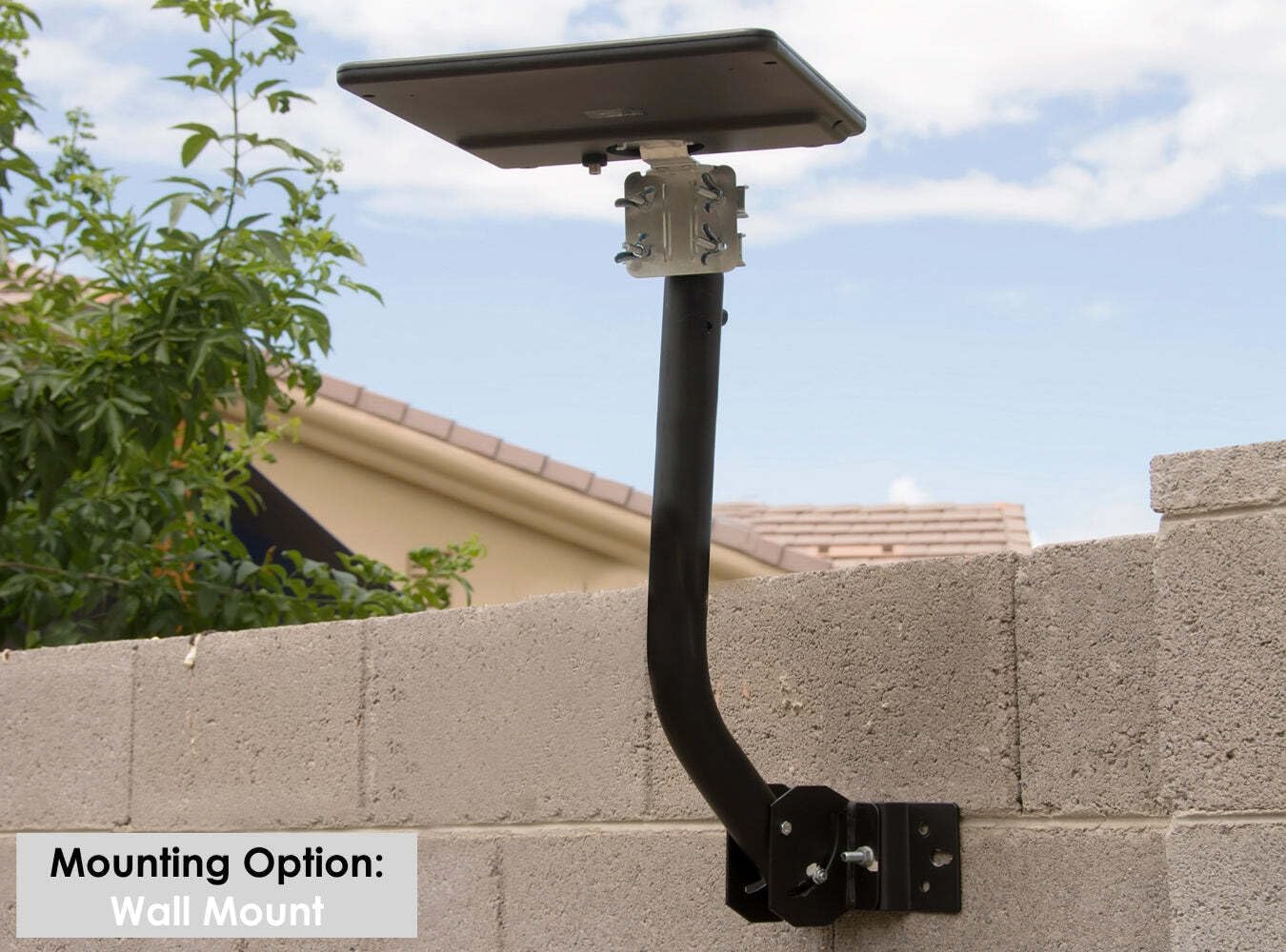 Channel Master Universal Antenna Mount - Sturdy Steel Adjustable Mount for Secure TV Antenna Installation, 1.5" Pole Diameter, Extends from 24"- 44"